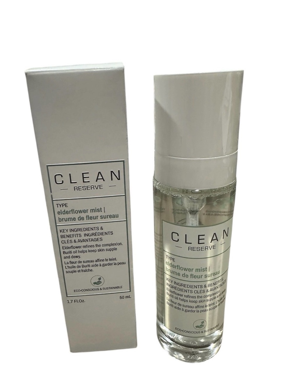 Clean Reserve Elderflower Mist – facial mist so amazing for summer skin